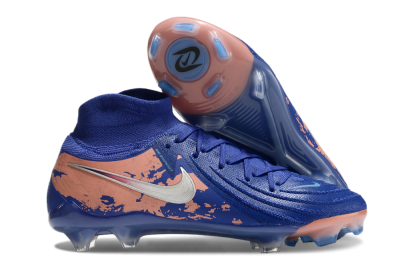 Nike Phantom Luna Elite NU FG Firm Ground Soccer Cleats - Blue/White/Red