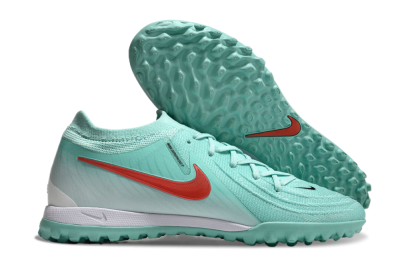 Nike Phantom GX 2 Elite TF Artificial Turf Soccer Shoes - Jade/Red/White