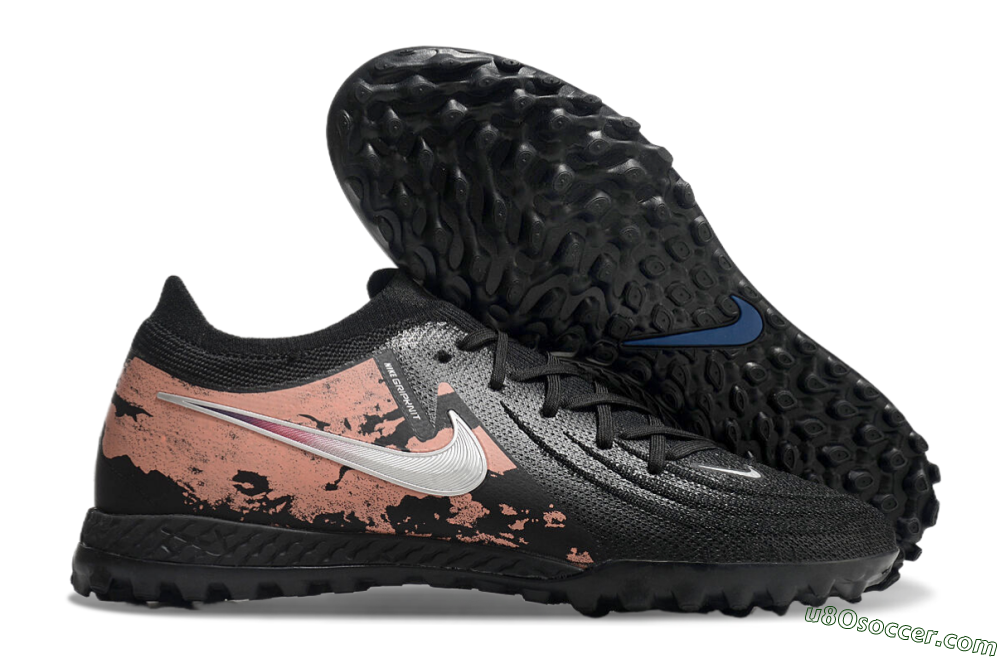 Nike Phantom GX 2 Elite TF Artificial Turf Soccer Shoes - Black/White/Red 1
