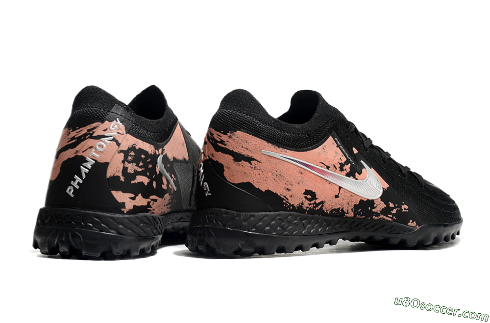 Nike Phantom GX 2 Elite TF Artificial Turf Soccer Shoes - Black/White/Red 6