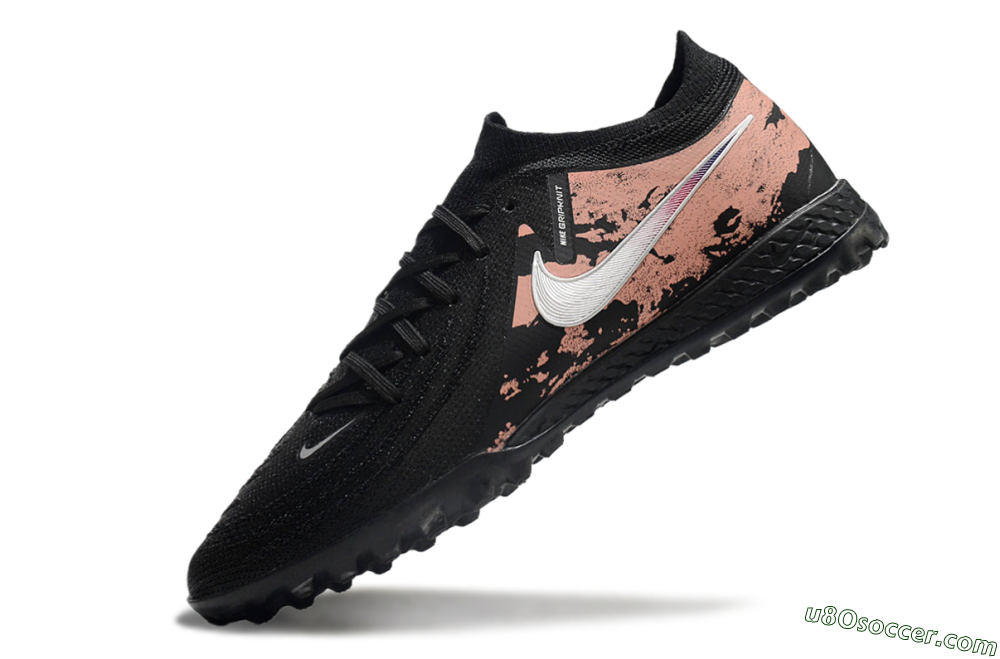 Nike Phantom GX 2 Elite TF Artificial Turf Soccer Shoes - Black/White/Red 5