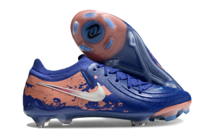 Nike Phantom Luna Elite FG Firm Ground Soccer Cleats - Blue/White/Red