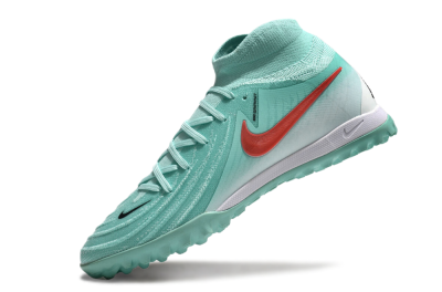 Nike Phantom Luna Elite TF Artificial Turf Soccer Shoes - Jade/Red/White