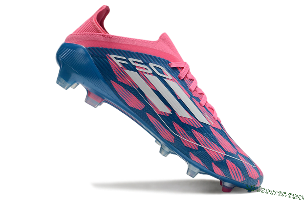 Adidas F50 Elite FG Firm Ground Soccer Cleats - Blue/White/Red 5