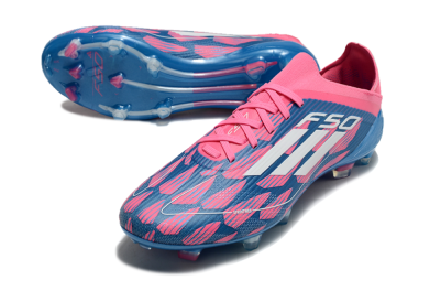 Adidas F50 Elite FG Firm Ground Soccer Cleats - Blue/White/Red