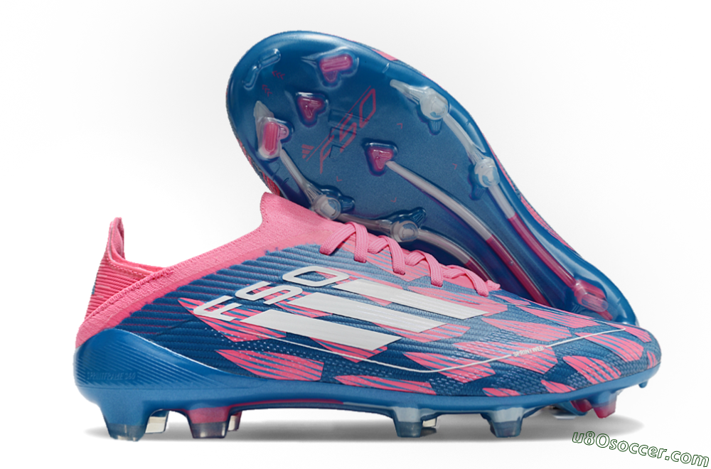Adidas F50 Elite FG Firm Ground Soccer Cleats - Blue/White/Red 1