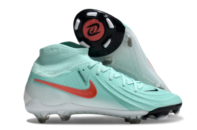 Nike Phantom Luna Elite FG Firm Ground Soccer Cleats - Jade/Red/White