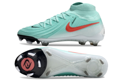 Nike Phantom Luna Elite FG Firm Ground Soccer Cleats - Jade/Red/White