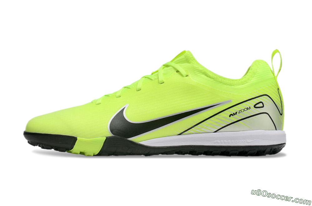 Nike Air Zoom Mercurial Vapor 16 Elite TF Artificial Turf Soccer Shoes - Yellow/Black/White 2