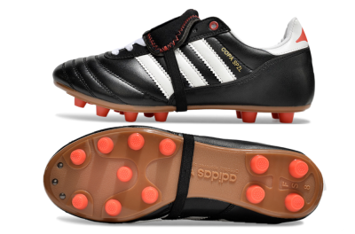 Adidas Copa Mundial FG Firm Ground Soccer Cleats - Black/White/Red