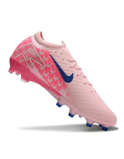 Nike Air Zoom Mercurial Vapor 16 Elite AG Artificial Grass Soccer Cleats - Pink/Blue/White