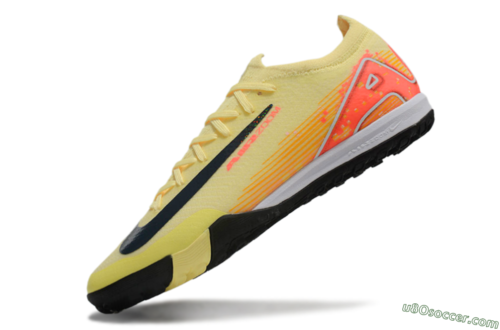 Nike Air Zoom Mercurial Vapor 16 Elite TF Artificial Turf Soccer Shoes - Yellow/Black/Red 5