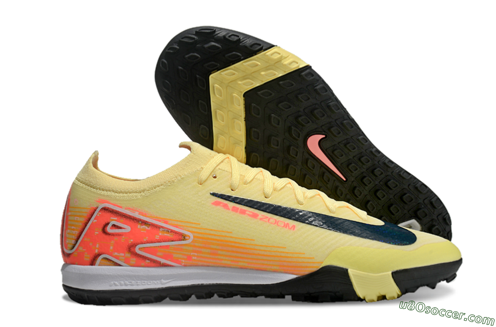 Nike Air Zoom Mercurial Vapor 16 Elite TF Artificial Turf Soccer Shoes - Yellow/Black/Red 1