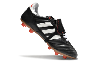 Adidas Mundial Team Astro TF Artificial Turf Soccer Shoes - Black/White/Red