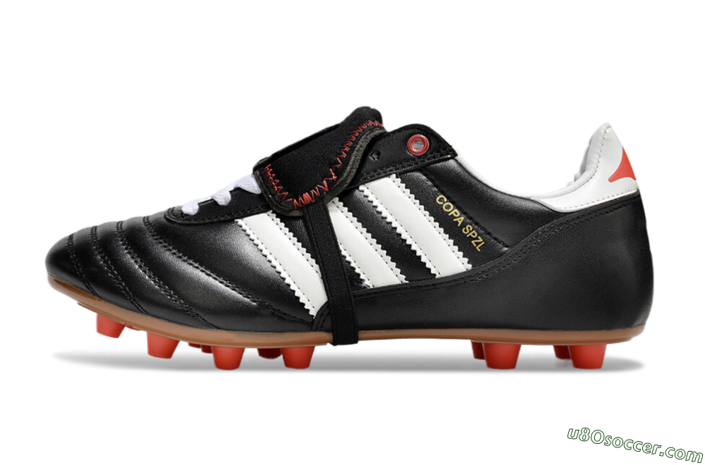 Adidas Mundial Team Astro TF Artificial Turf Soccer Shoes - Black/White/Red 2