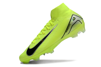 Nike Air Zoom Mercurial Superfly 10 Elite FG Firm Ground Soccer Cleats - Yellow/Black/Silver
