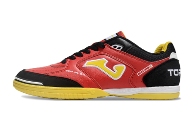 Joma Top Flex IC Indoor & Futsal Soccer Shoes - Red/Yellow/Black
