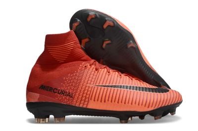 Nike Zoom Superfly 5 Elite FG Firm Ground Soccer Cleats - Red/Black