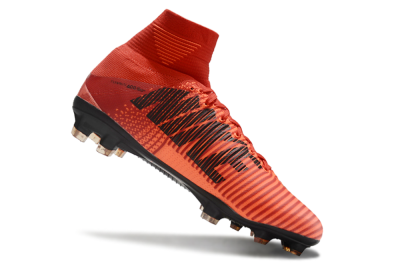 Nike Zoom Superfly 5 Elite FG Firm Ground Soccer Cleats - Red/Black