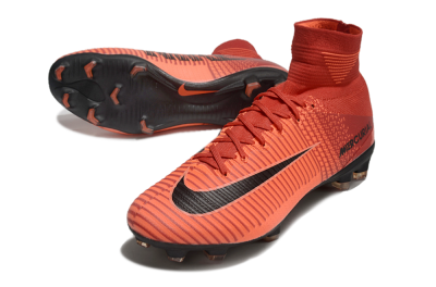 Nike Zoom Superfly 5 Elite FG Firm Ground Soccer Cleats - Red/Black