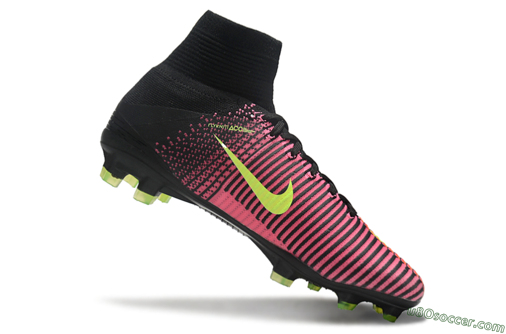 Nike Zoom Superfly 5 Elite FG Firm Ground Soccer Cleats - Red/Black/Yellow 4