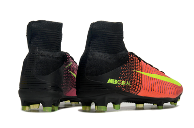 Nike Zoom Superfly 5 Elite FG Firm Ground Soccer Cleats - Red/Black/Yellow