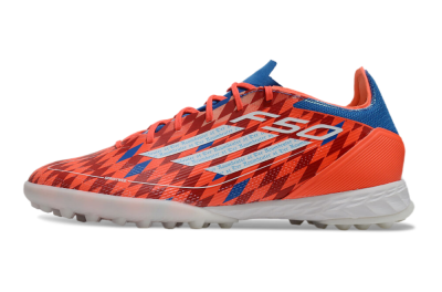 Adidas F50 Pro TF Artificial Turf Soccer Shoes - Red/White/Blue
