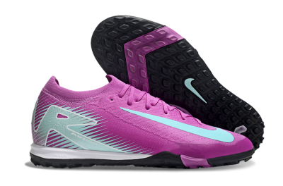 Nike Air Zoom Mercurial Vapor 16 Elite TF Artificial Turf Soccer Shoes - Pink/Jade/White