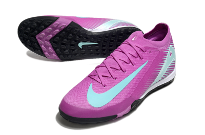 Nike Air Zoom Mercurial Vapor 16 Elite TF Artificial Turf Soccer Shoes - Pink/Jade/White