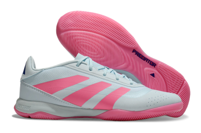 Adidas Predator 24 Elite IC Indoor & Futsal Soccer Shoes - Jade/Pink/Black