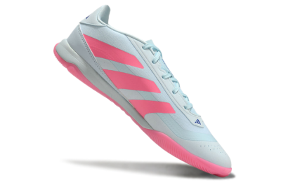 Adidas Predator 24 Elite IC Indoor & Futsal Soccer Shoes - Jade/Pink/Black