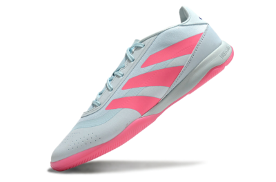 Adidas Predator 24 Elite IC Indoor & Futsal Soccer Shoes - Jade/Pink/Black