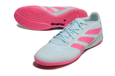 Adidas Predator 24 Elite IC Indoor & Futsal Soccer Shoes - Jade/Pink/Black