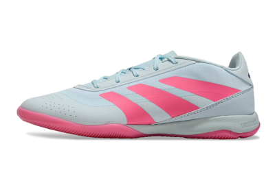 Adidas Predator 24 Elite IC Indoor & Futsal Soccer Shoes - Jade/Pink/Black