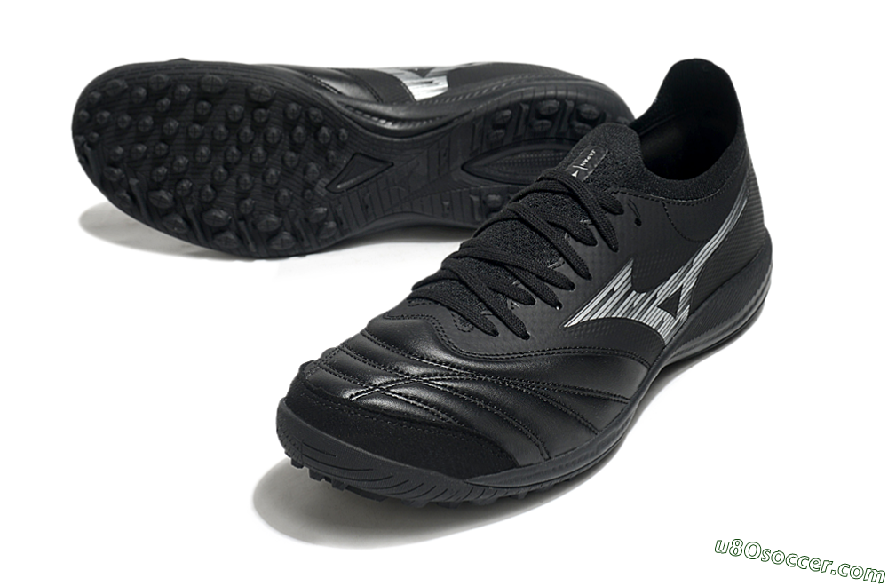 Mizuno Morelia Neo Sala M8 TF Soccer Shoes - Black/White