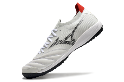 Mizuno Morelia Neo Sala M8 TF Artificial Turf Soccer Shoes - Beige/Black/Red