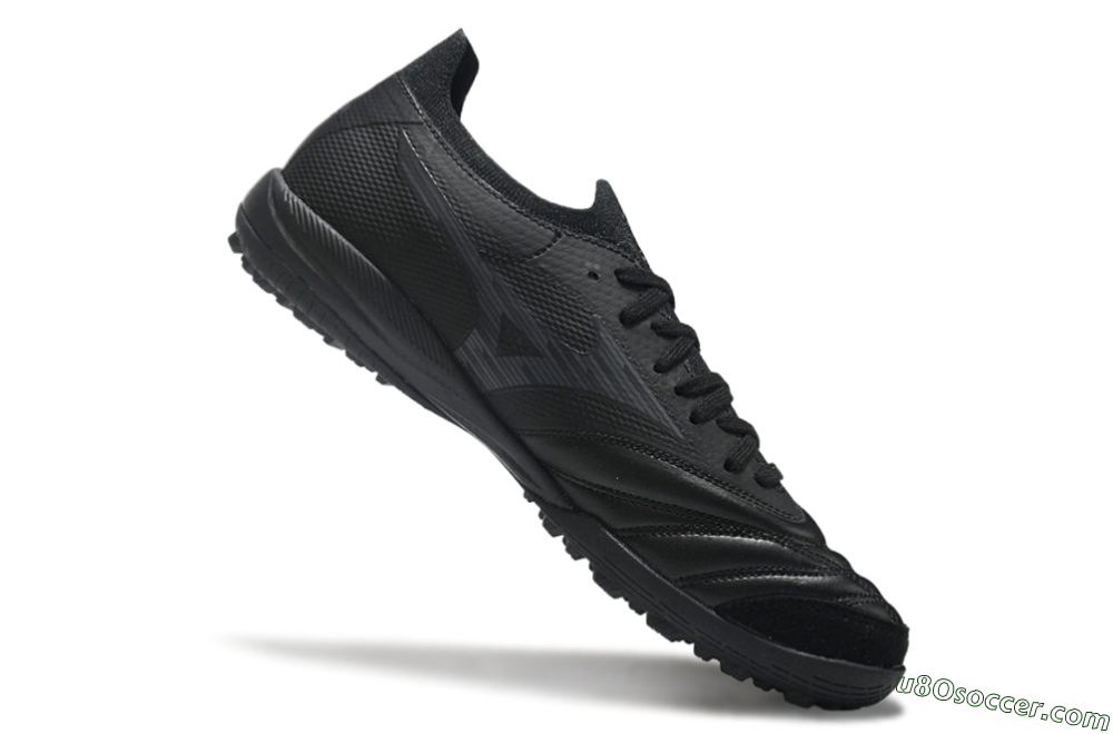 Mizuno Morelia Neo Sala M8 TF Artificial Turf Soccer Shoes - Black/Grey 4