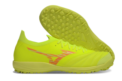 Mizuno Morelia Neo Sala M8 TF Artificial Turf Soccer Shoes - Yellow/Red