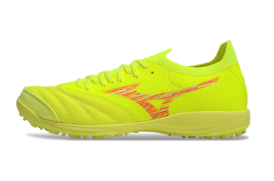 Mizuno Morelia Neo Sala M8 TF Artificial Turf Soccer Shoes - Yellow/Red