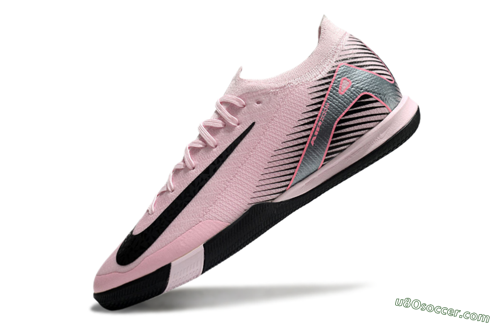Nike Air Zoom Mercurial Vapor 16 Elite IC Indoor & Futsal Soccer Shoes - Pink/Silver/Red 5