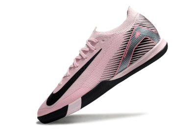 Nike Air Zoom Mercurial Vapor 16 Elite IC Indoor & Futsal Soccer Shoes - Pink/Silver/Red