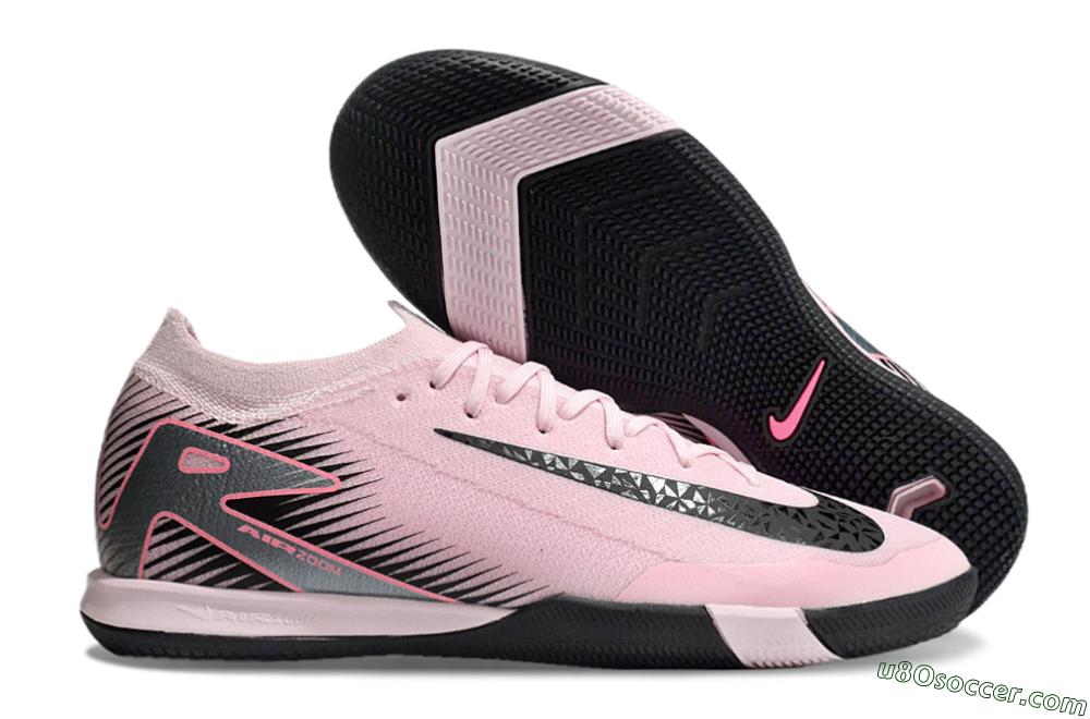 Nike Air Zoom Mercurial Vapor 16 Elite IC Indoor & Futsal Soccer Shoes - Pink/Silver/Red 1