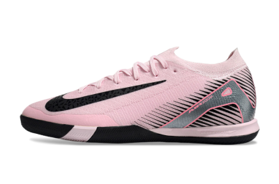 Nike Air Zoom Mercurial Vapor 16 Elite IC Indoor & Futsal Soccer Shoes - Pink/Silver/Red