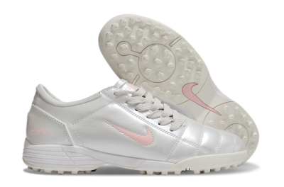 Nike Total 90 II TF Artificial Turf Soccer Shoes - Silver/Pink/White