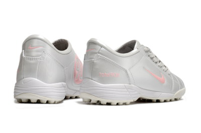 Nike Total 90 II TF Artificial Turf Soccer Shoes - Silver/Pink/White