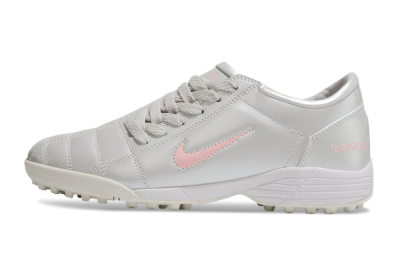 Nike Total 90 II TF Artificial Turf Soccer Shoes - Silver/Pink/White