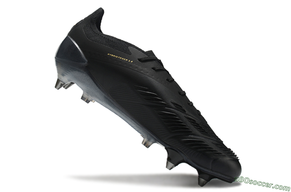 Adidas Predator 24 Elite SG Soft Ground Soccer Cleats - Black/Silver 4