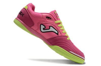 Joma Top Flex IC Indoor & Futsal Soccer Shoes - Pink/White/Yellow