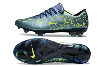 Nike Mercurial Vapor 10 FG Firm Ground Soccer Cleats - Jade/Yellow/Black