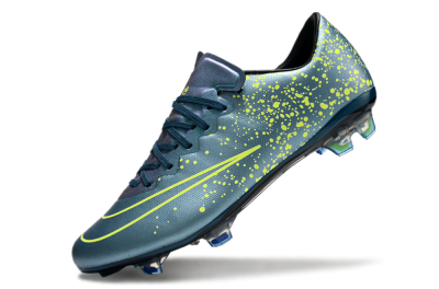 Nike Mercurial Vapor 10 FG Firm Ground Soccer Cleats - Jade/Yellow/Black